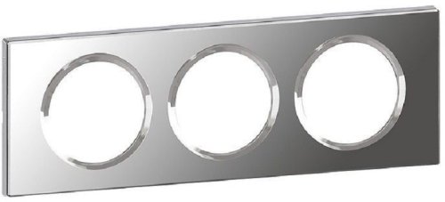 Рамка универсальная Legrand Celiane Corian 3-м. стекло зеркало картинка